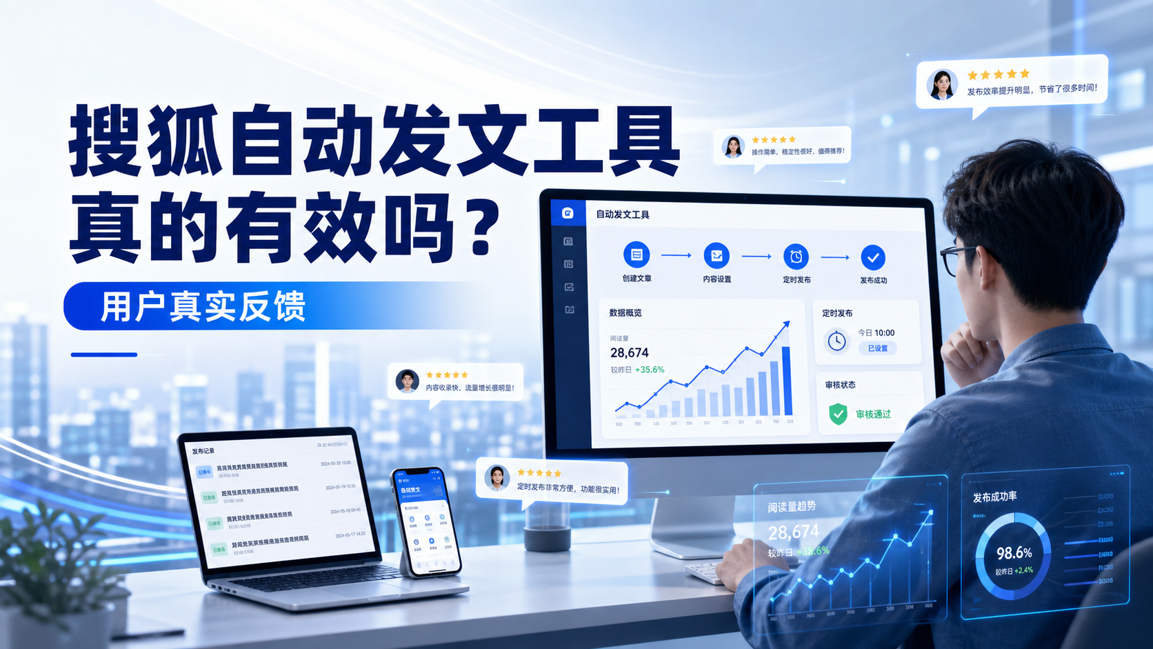搜狐自动发文工具真的有效吗？漯河用户的真实反馈